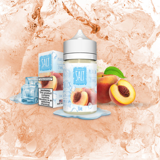 30ml - Skwezed Ice Salt NTDN - Peach ICE